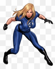 Invisible Woman Background Png Image - Fantastic Four Ms