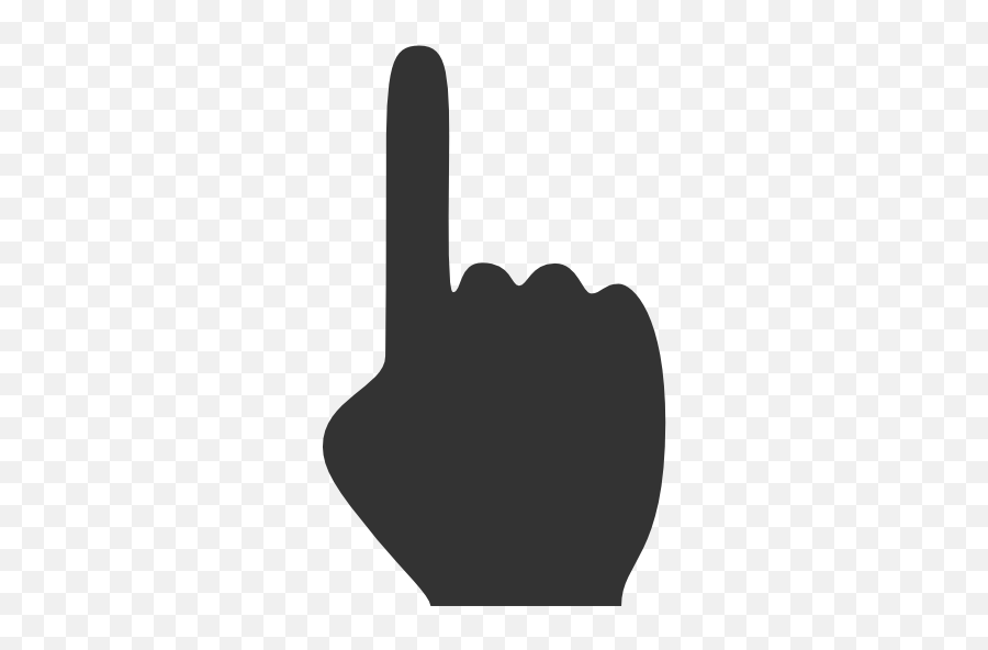 Finger One Icon - One Finger Icon Png,One Png