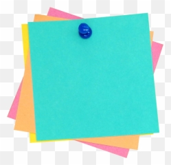 Blank Post It Note Transparent - Png