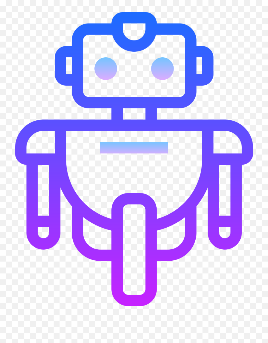 Wall E - Purple Robot Icon Transparent Png Original Size Free Robot Icon Transparent,Robot Icon Png