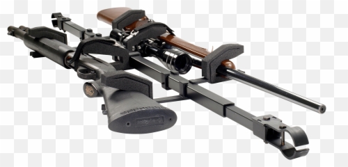 Big Sky Racks Sbr2gutv Bar Utg Gun Double - Carbon Fibers png