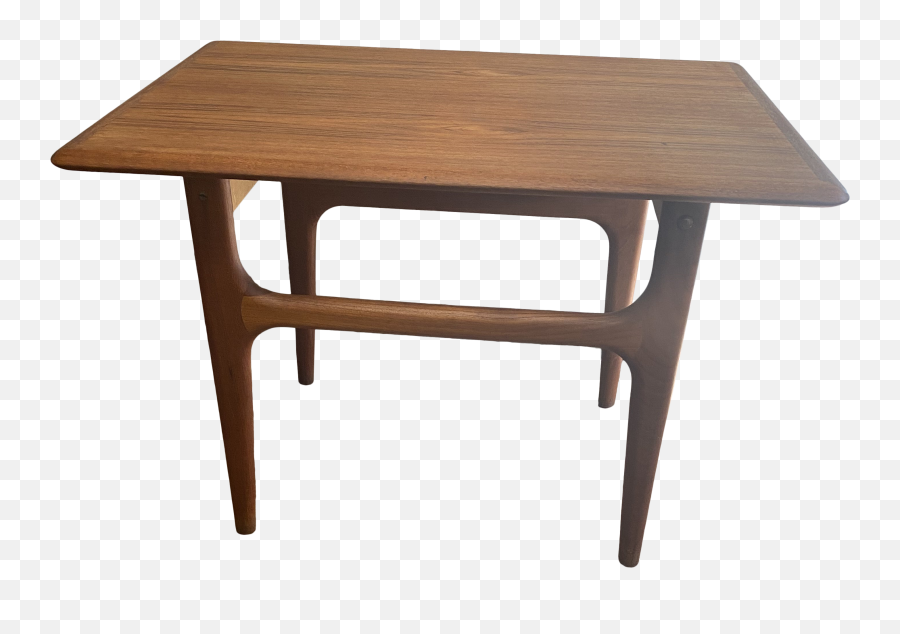 Vintage Danish Trioh Teak Side Table - Solid Png,Burn Mark Png