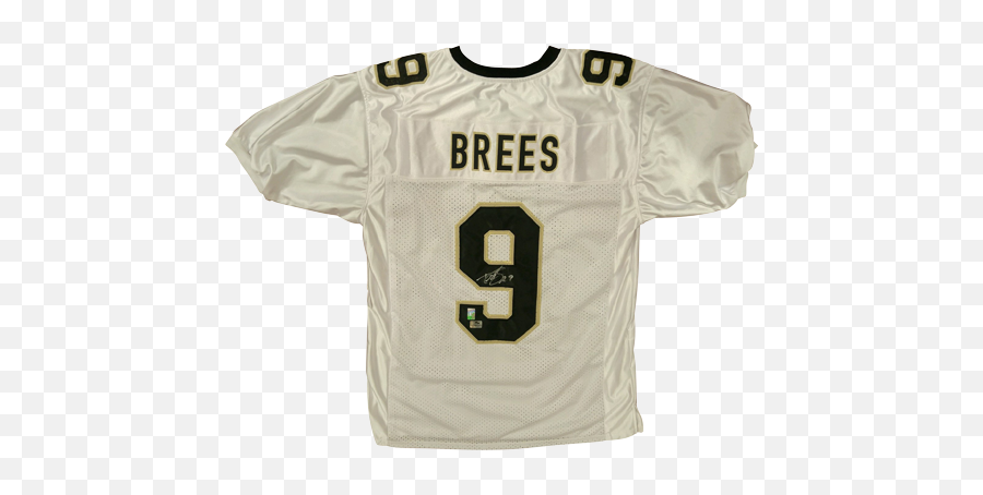 Drew Brees Autographed New Orleans - Short Sleeve Png,Drew Brees Png