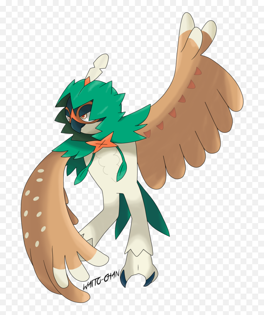 Decidueye By Waitochan - Decidueye Png,Decidueye Png