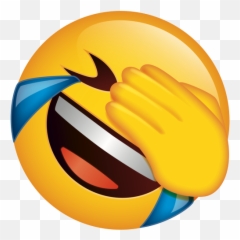Emoji U2013 The Official Brand Face With Hand Weeping - Hand Over Laughing Emoji png