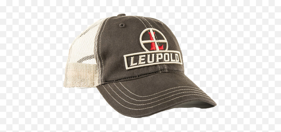Leupold Soft Trucker Cap Brown Le170579 - For Baseball Png,Leupold Logo