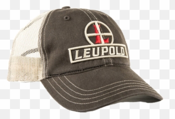 Leupold Soft Trucker Cap Brown Le170579 - For Baseball Png,Leupold Logo