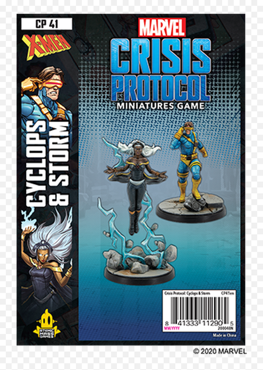 Cyclops Storm - Marvel Crisis Protocol Cyclops And Storm Png,Cyclops Png