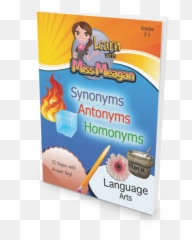 Homonyms Antonyms U0026 Synonyms Printable Workbook Grades - 3 png