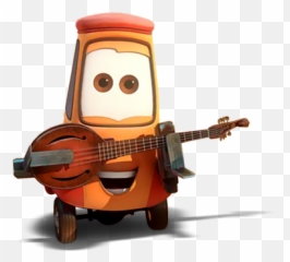 Download Hd Cars The Movie Characters Png - Topolino Hybrid Guitar