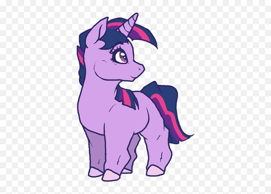 Smirk Twilight Sparkle - Mythical Creature Png,Mspaint Transparent