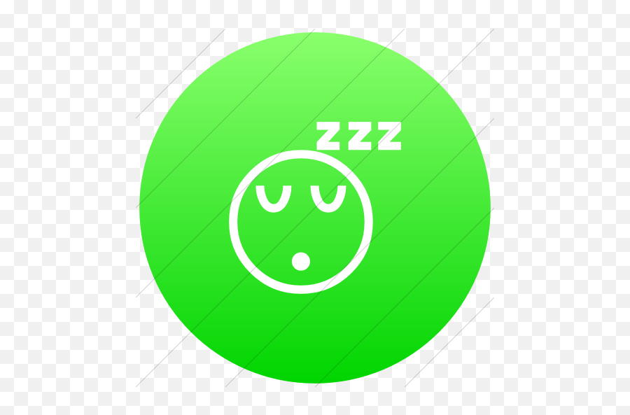 Iconsetc Flat Circle White - Dot Png,Sleep Icon