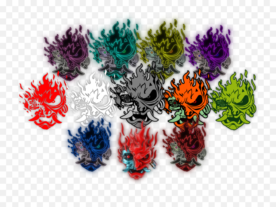 Samurai Oni Shortcut Icons - Decorative Png,Samurai Icon