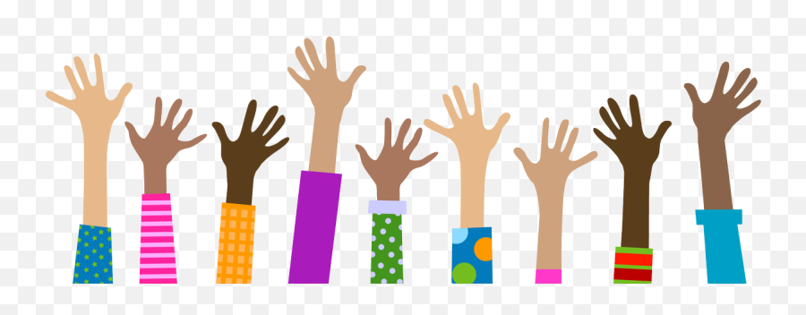 Raised Hands - Raised Hands Transparent Background Png,Raised Hands Png