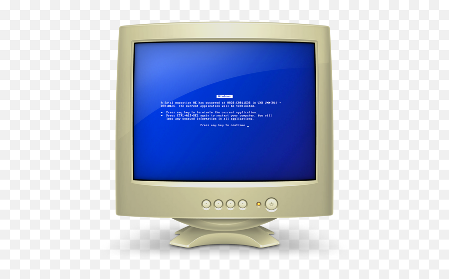 Campahu0027s Random Thoughts Replacing The Bsod Pc Icon In Leopard - Macos Windows Blue Screen Png,Leopard Icon
