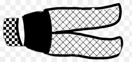 Custmon Black White Cute Outfit Pattern - Gacha Life Outfits Transparent Background Png,Fishnet Pattern Png