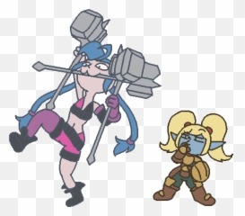 Jinx Build Guide Diamond Top - Muramana Zapper Fictional Character png