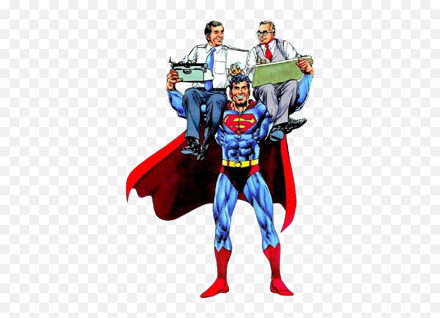 Superman Super Site - Neil Adams Jerry Siegel And Joe Shuster Png,Icon Vs Superman