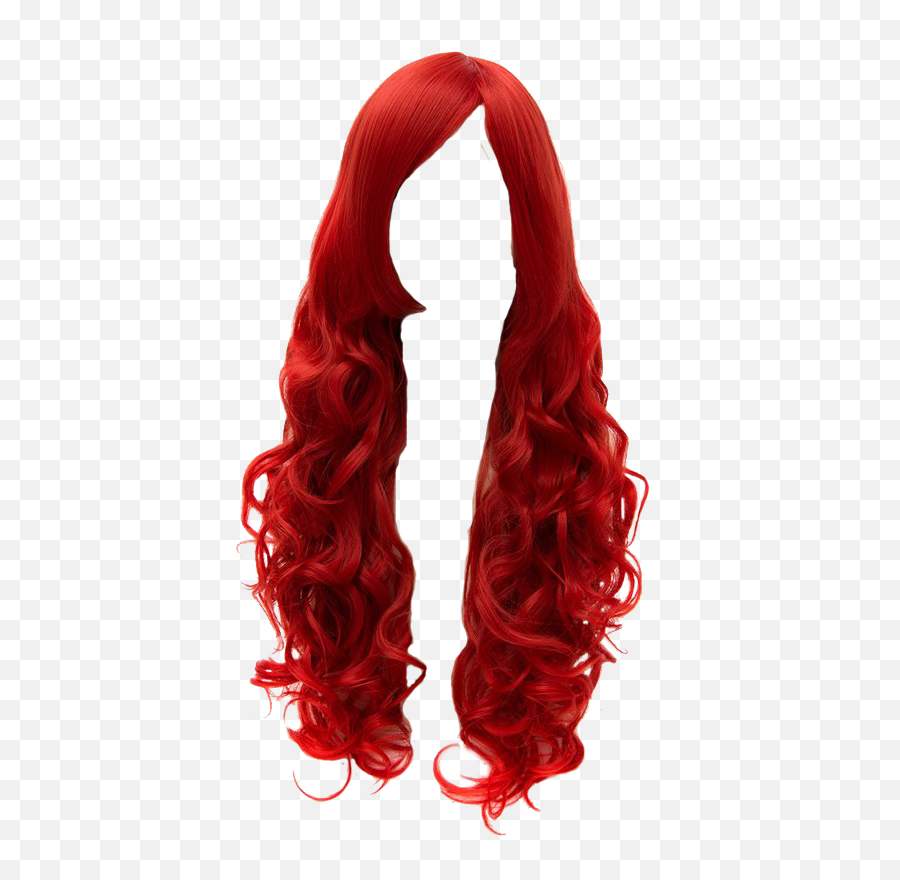 Red Wig Png Picture - Transparent Red Wig Png,Wigs Png