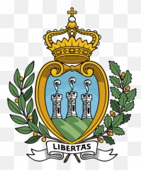 Coat Of Arms San Marino - Emblem png