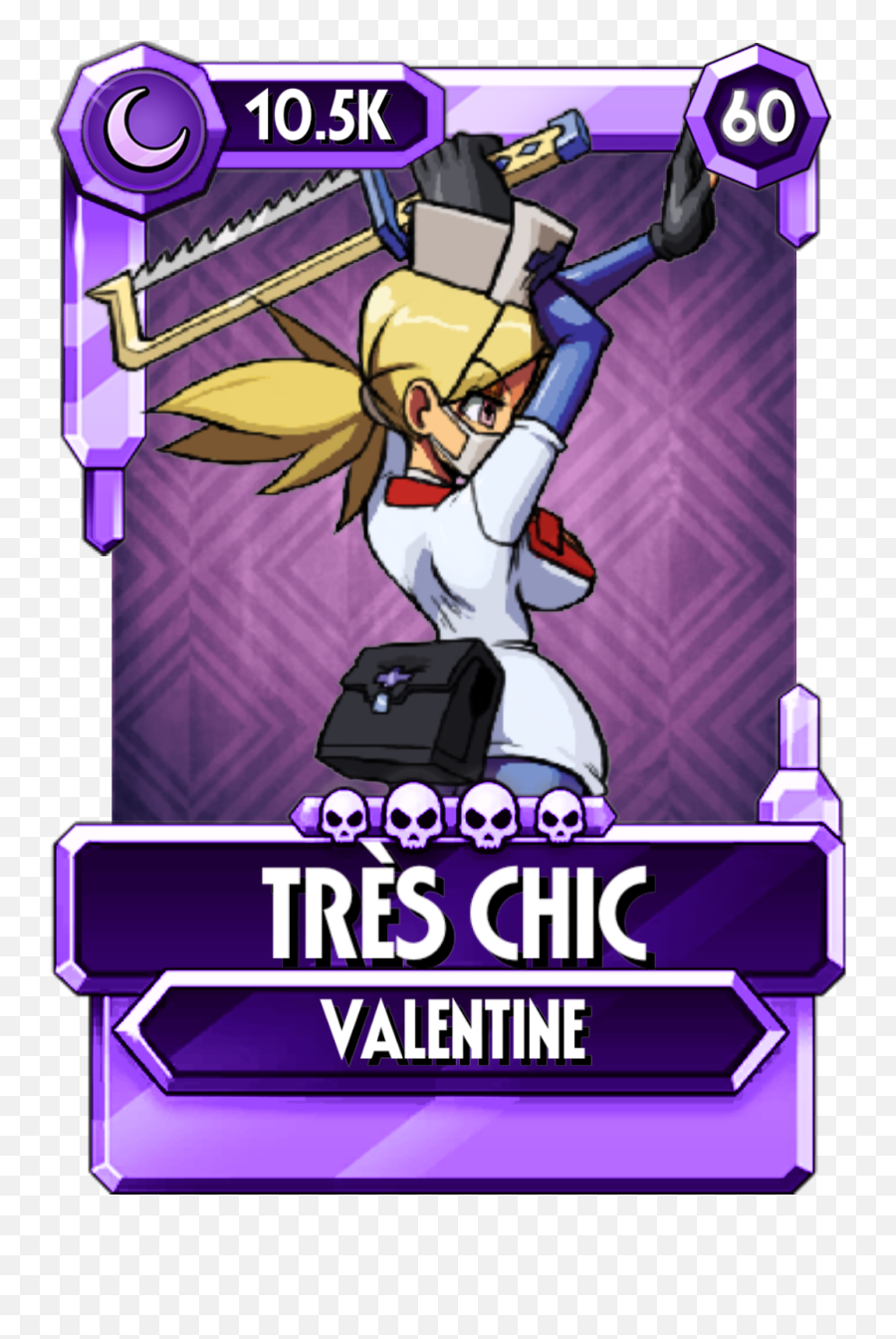 What Is Tres Chic - No Straight Roads Sayu Png,Valentine Skullgirls Icon