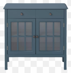 Threshold Windham 2 Door Cabinet With Drawers Overcast - Walmartcom Vitrina Ar Deco Spredaj png