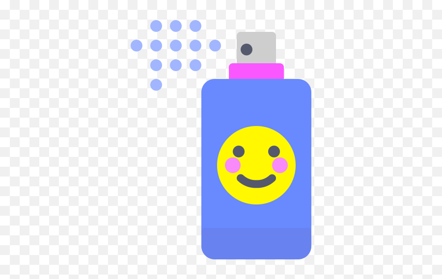 Spray Emoji Face Free Icon - Iconiconscom Spray Emoji Png,Smiley Face Icon