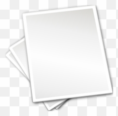 Newspaper Clipart Vector Transparent Free - Plain Paper For Printer png