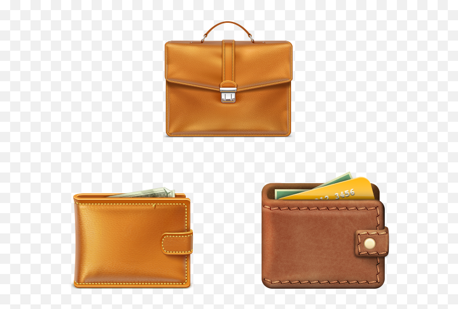 Download Leather Wallet Wallets Icon Png Image High Quality - Wallet,Leather Icon