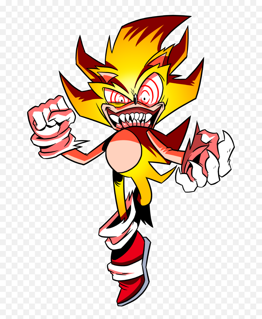 Pin By Sonic Dash - Sonic Villains Fleetway Super Sonic Png,Super Sonic Icon