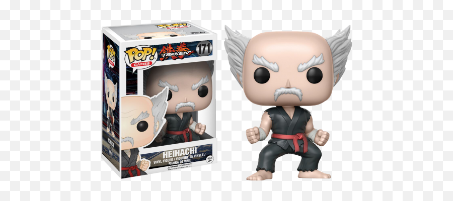 Tekken - Heihachi Pop Vinyl Figure Funko Pop Tekken Png,Tekken Png