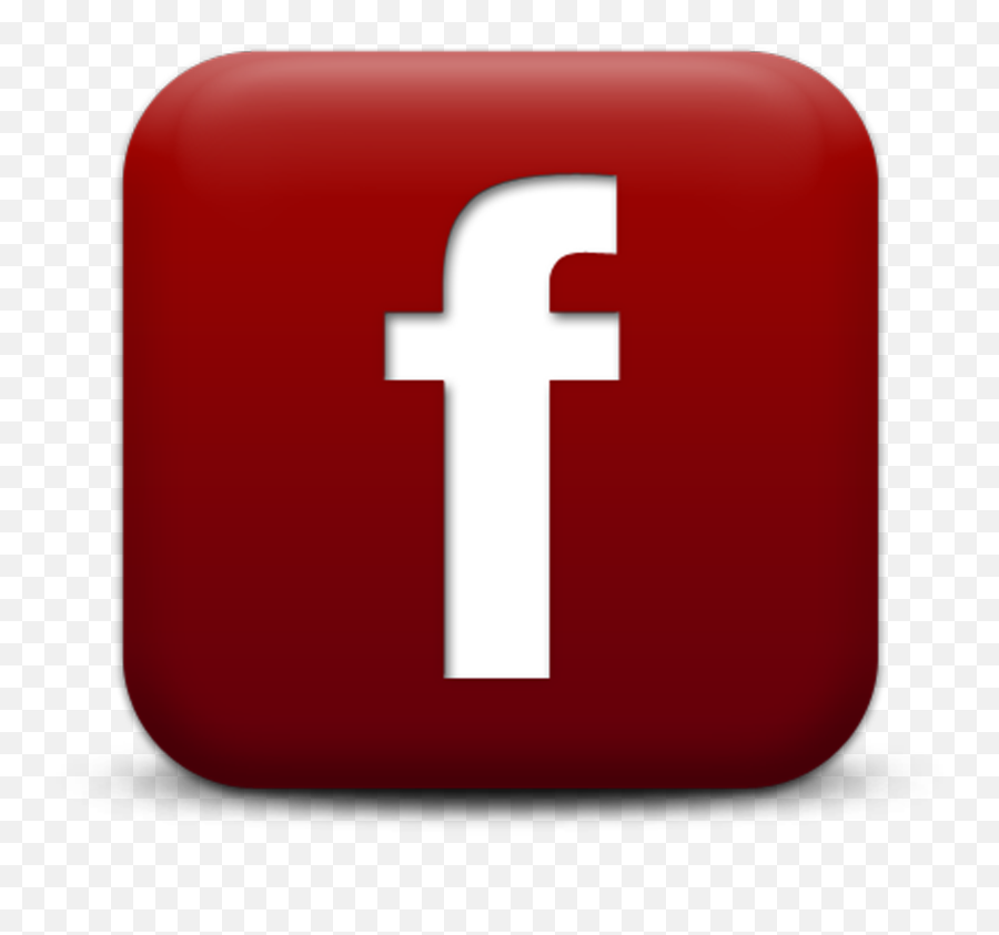 Hd Red Facebook Logo Transparent - Fb Logo Red Transparent Png,Facebook Logo Hd