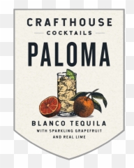 Paloma Crafthouse Cocktails - Poster Png,Paloma Png