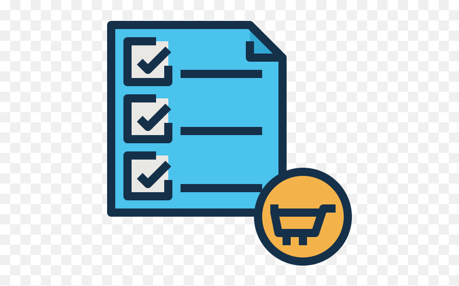 Shopping List - Free Business And Finance Icons Vertical Png,Wish List Icon