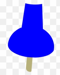 Download How To Set Use Blue Push Pin Svg Vector - Full Size Clip Art Png,Push Pin Transparent Background