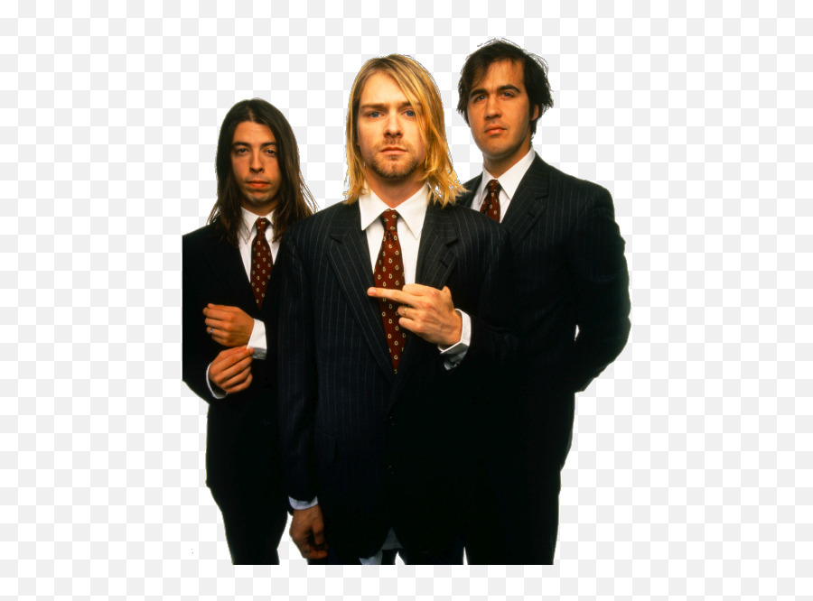 Nirvana - Kurt Cobain In A Suit Png,Nirvana Png
