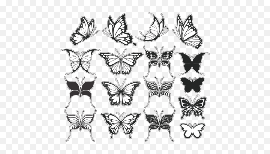 Download Butterfly Tattoo Drawing Hq Png Clipart - Butterfly Tattoo,Butterfly Tattoo Png