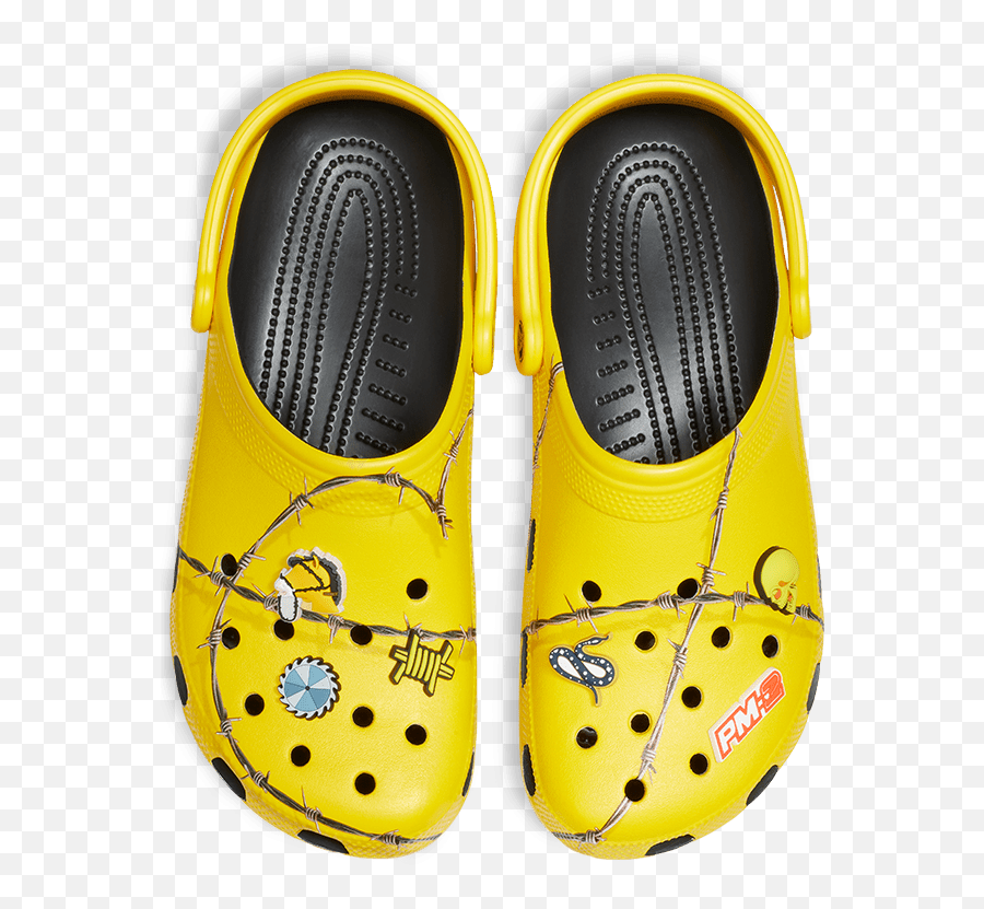 What Has Post Malone Been Up To - Yellow Crocs Post Malone Png,Post Malone Png