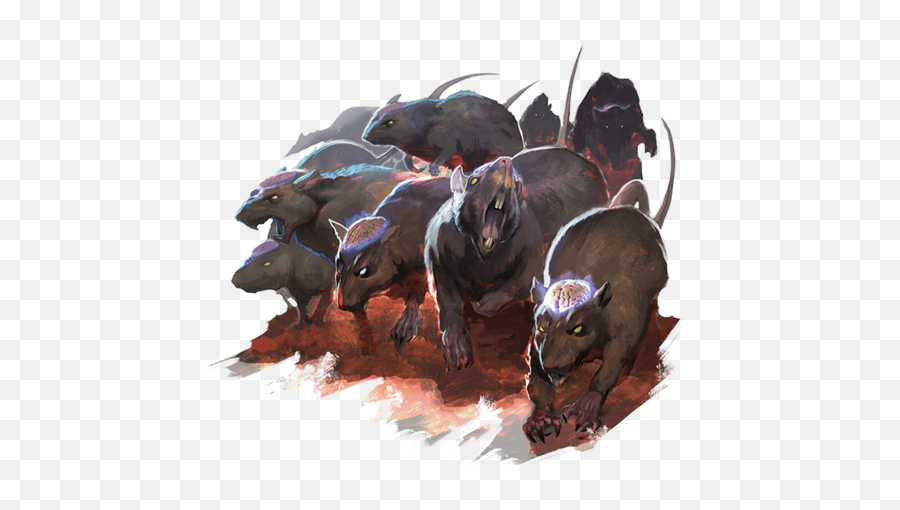Cranium Rat - Angry Rats Dnd Png,Rats Png