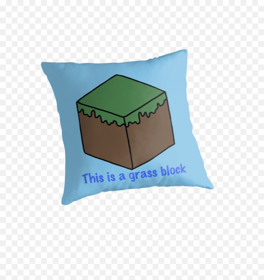 Download Minecraft Grass Block Design - Cushion Png,Minecraft Grass Block Png