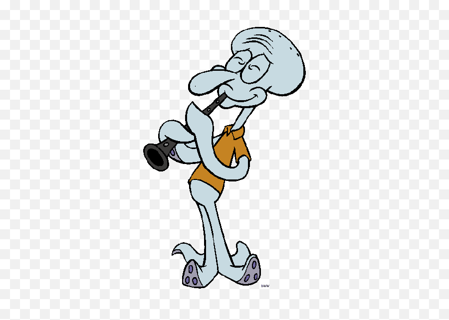 Free Squidward Png Download Clip Art - Ennis High School Band,Squidward Png