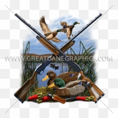 Mallard Drawing Duck Hunting Picture 1125893 - Preview Png,Duck Hunt Png