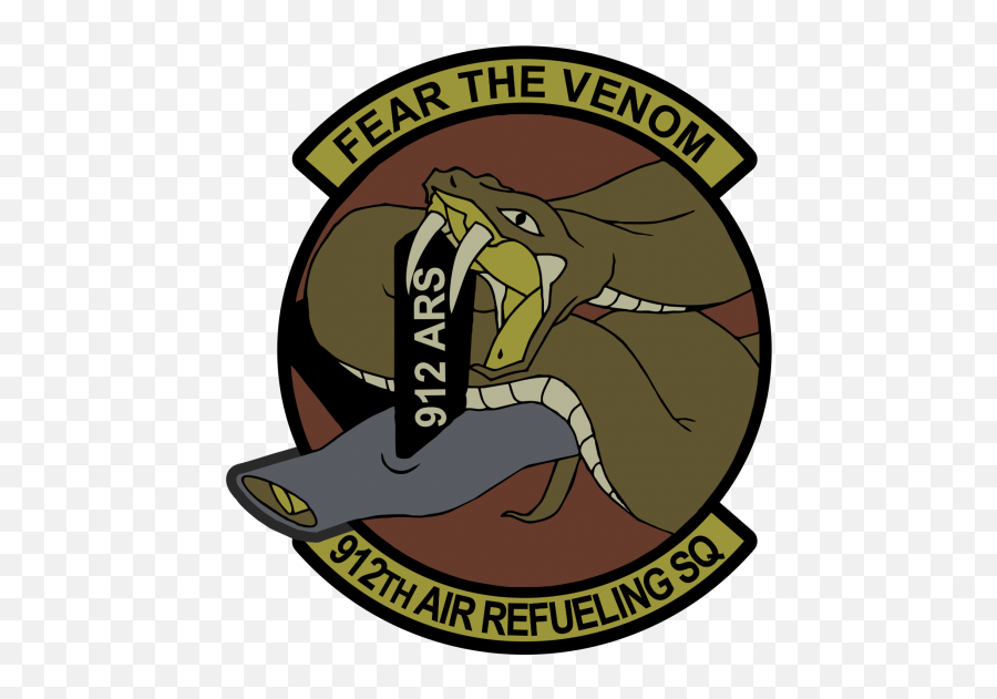 912 Ars Fear The Venom Pvc Patch - March Arb 912th Air Vf 14 Png,Venom Snake Png