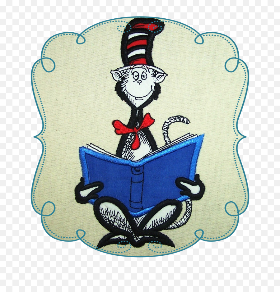 Cat In The Hat Clipart Images - Dr Seuss Reading Book Clip Art Png,Waluigi Hat Png