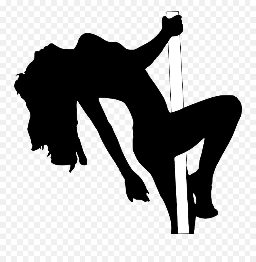 Public Domain Clip Art Image - Pole Dancer Silhouette Png,Dancer Transparent Background