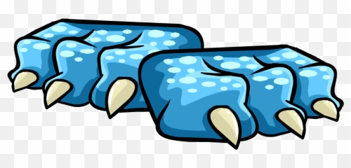 Download Blue Dragon Feet - Dragon Feet Png Png Image With Monster Feet Clipart,Blue Dragon Png