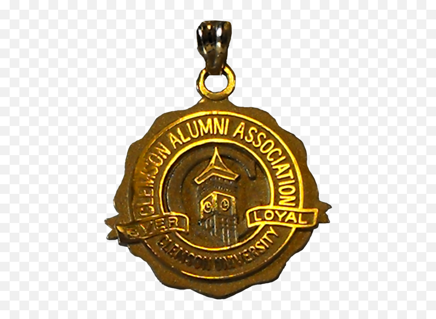 Clemson University Gold Seal Charm - Pendant Png,Gold Seal Png