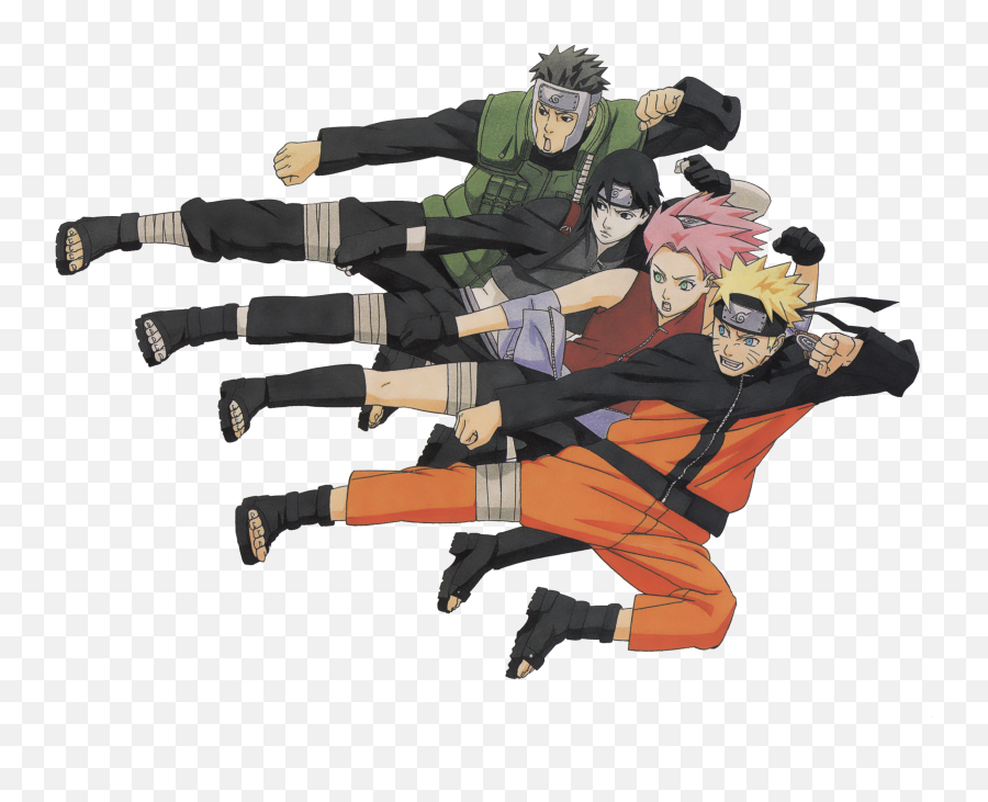 Naruto Shippuden Transparent Png - Naruto Shippuden Team 7,Naruto Transparent