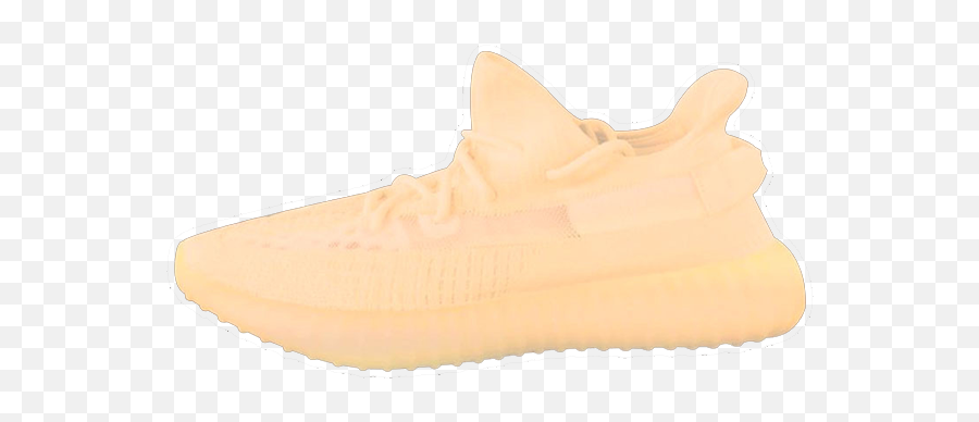 Download The Yeezy Boost 350 V2 Glow In - Yeezy 350 V2 Glow In The Dark Orange Png,Orange Glow Png