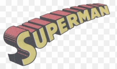 Superman Marvel Red Yellow Text Alphabet Logo Interesti - Superman png